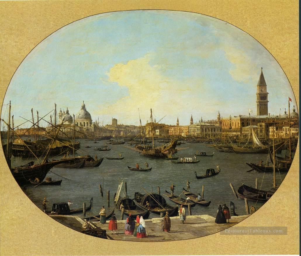 CANALETTO Venise du Campo Santi Apostoli Canaletto Venise Peintures à l'huile